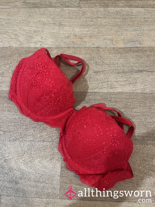 Red PINK Bra