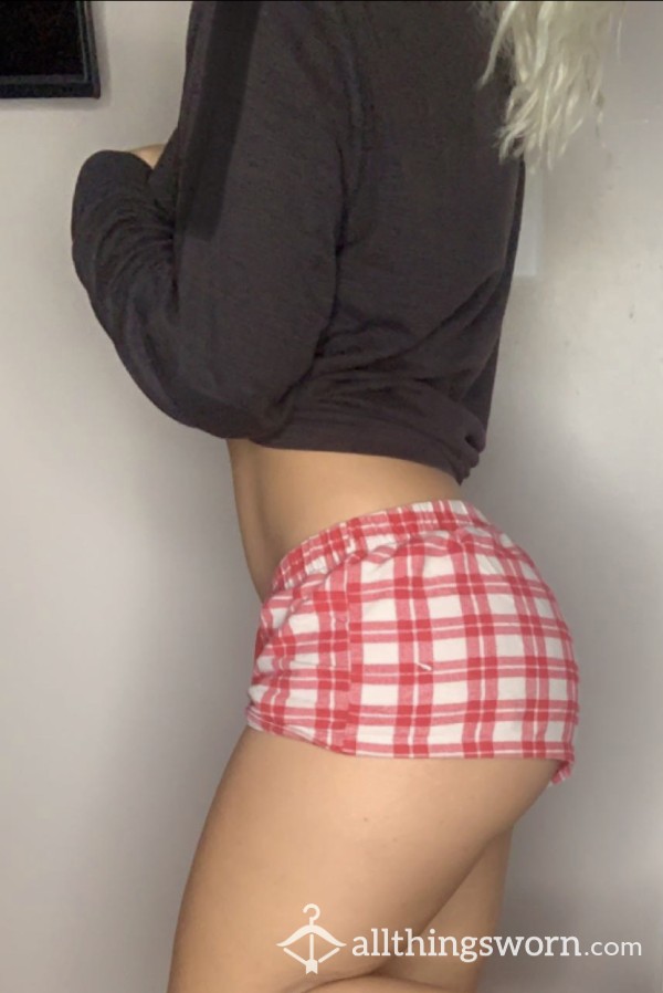 Red PJ Shorts