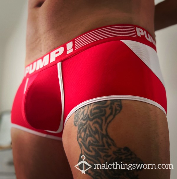 Turn Up The Heat With My Red Pump Underwear 🔥🍑