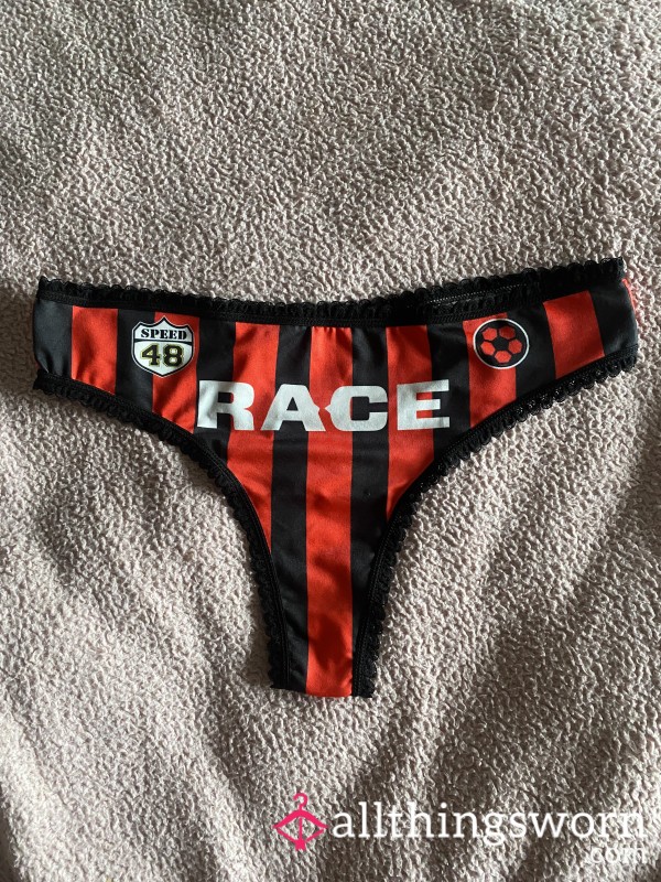 Red Race Thongs