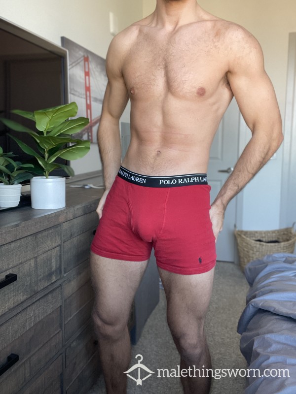 Red Ralph Lauren Cotton Underwear (Used)