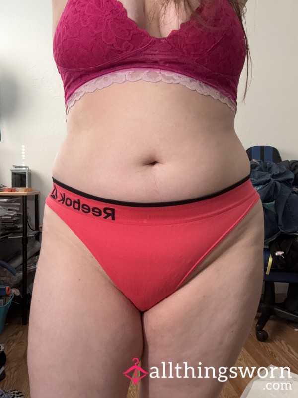 Red Reebok Thong