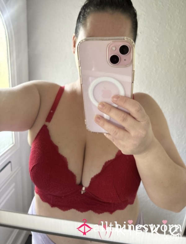 Red Seductive Bra