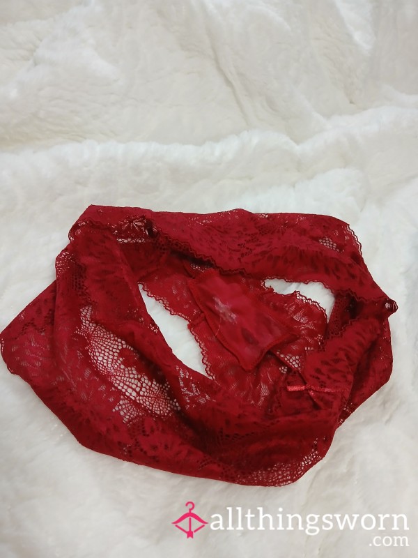 Red S** Panties