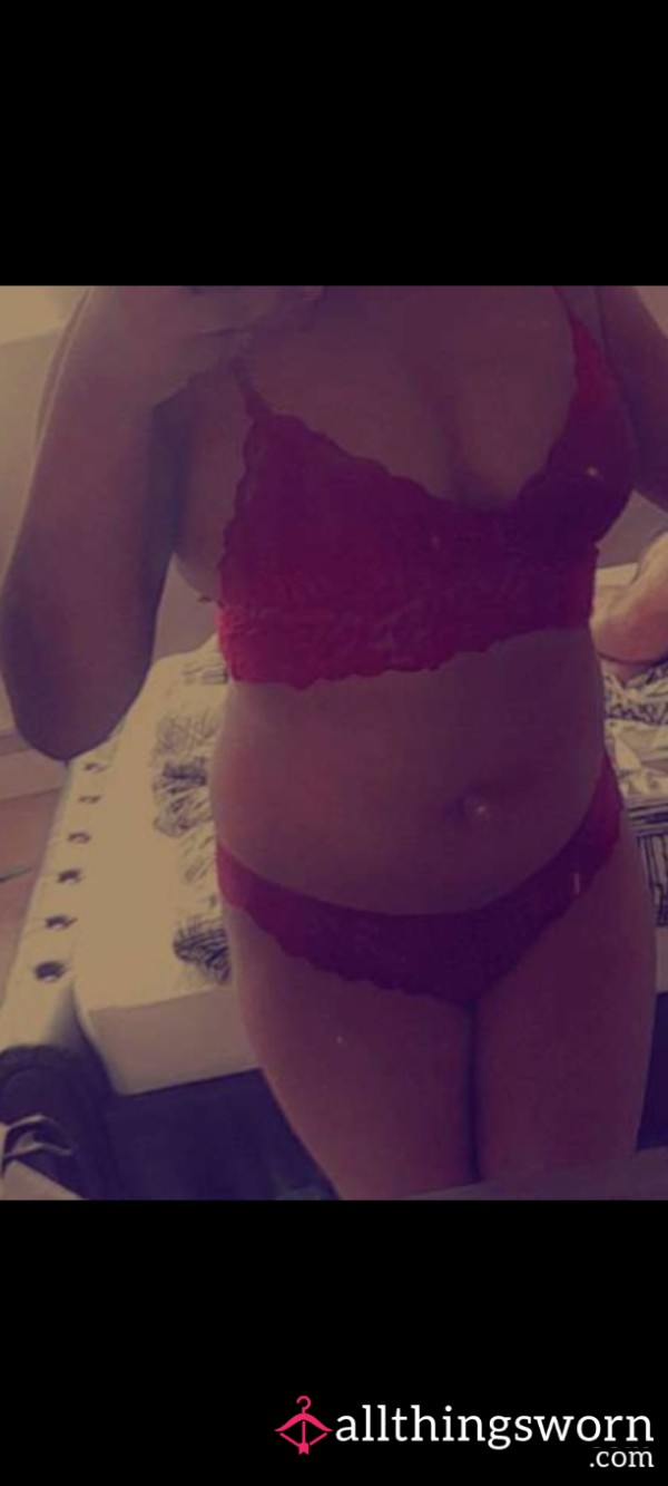 Red S**y Lingerie Set