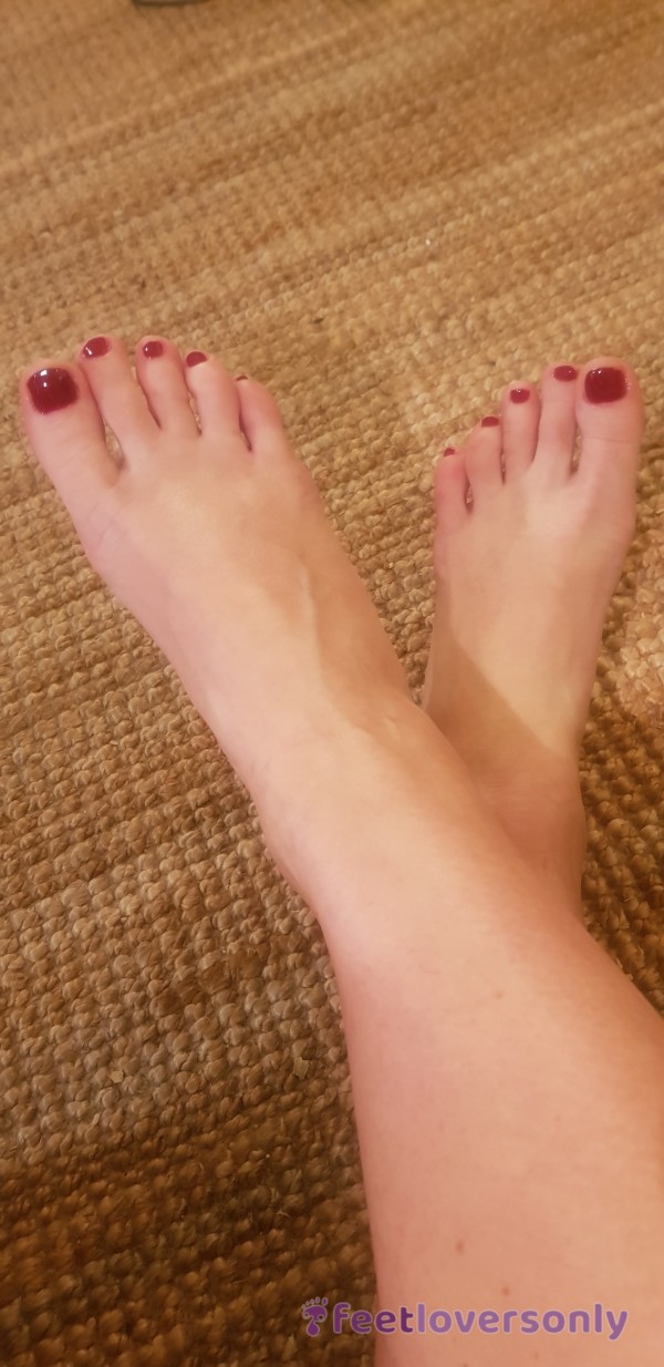 Red S**y Pedicure