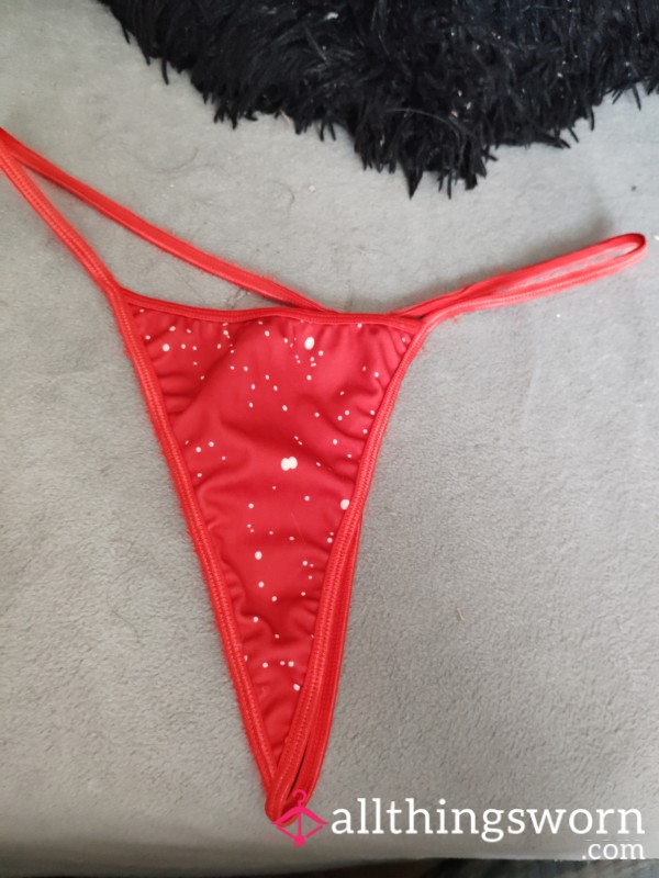 Red S**y Thong