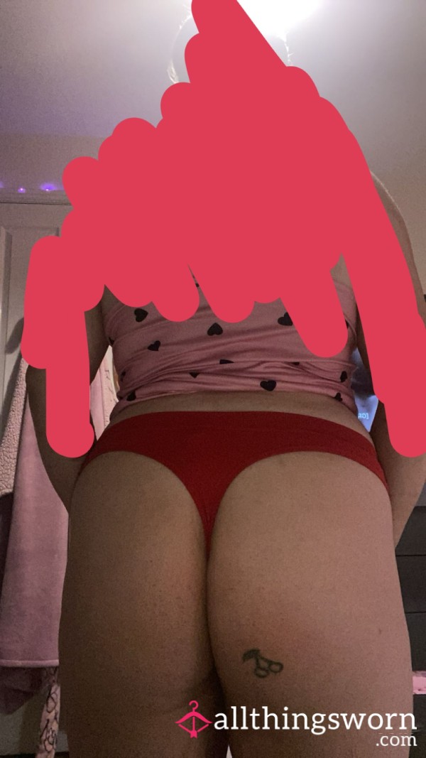 Red S**y Thongs