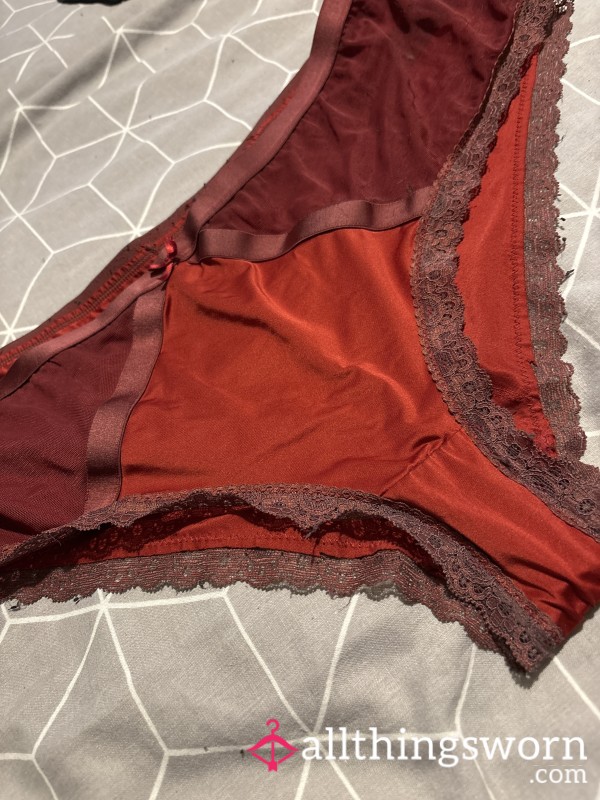 Red Silk & Lace