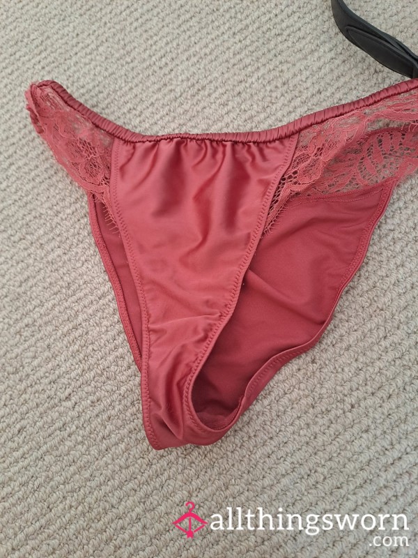 Red Silk Panty