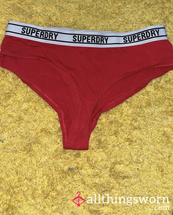 Red Superdry Panties