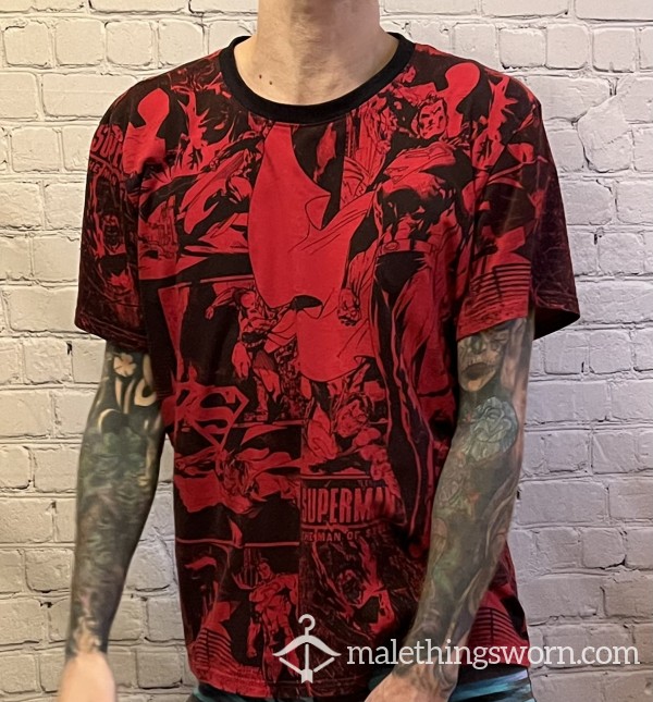 Red Superman T-shirt