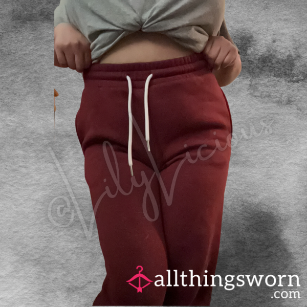 Red Sweatpants