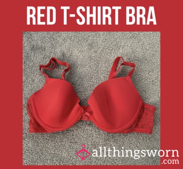 Red T-shirt Bra❣️