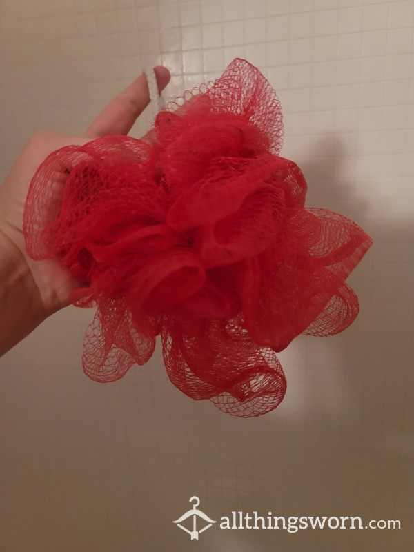 Red, Used, Loofa! Year Of Use!