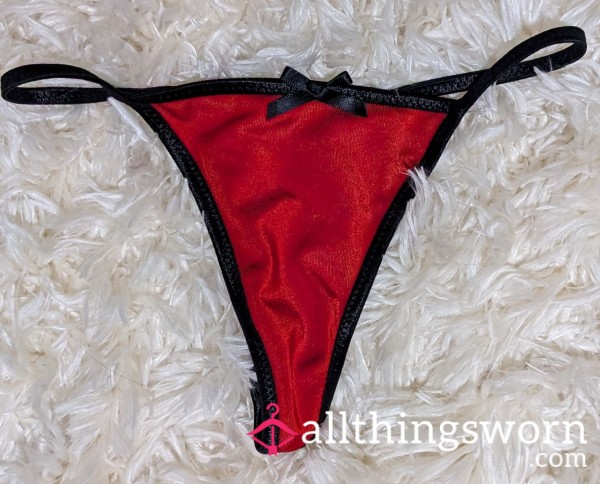 ♦️ Red G-String, Size S♦️