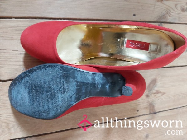 Red Well Loved Stillettos