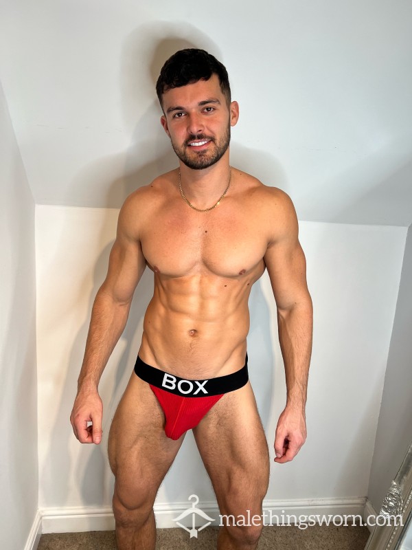 SOLD ❤️Red Well-worn Jock