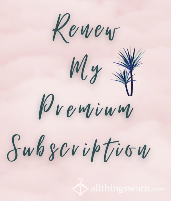 Renew Subscription