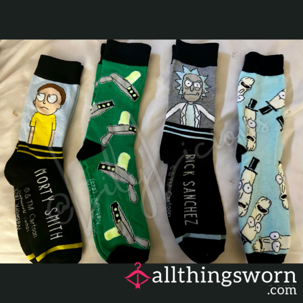 Rick & Morty Long Socks 🧦