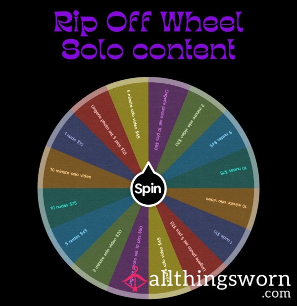 Rip Off Wheel | Solo Content