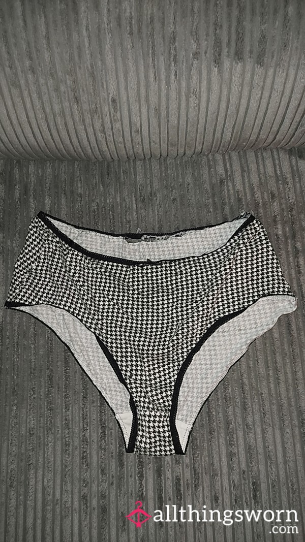 Ripped Patterned Panties