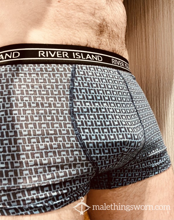 River Island Blue Boxers (M)