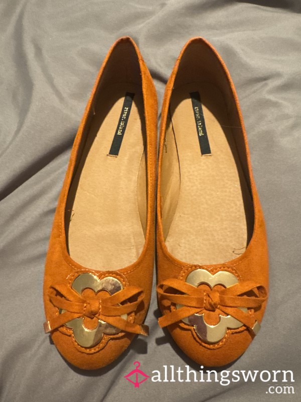 River Island Dolly Shoes Size 7 Well Worn