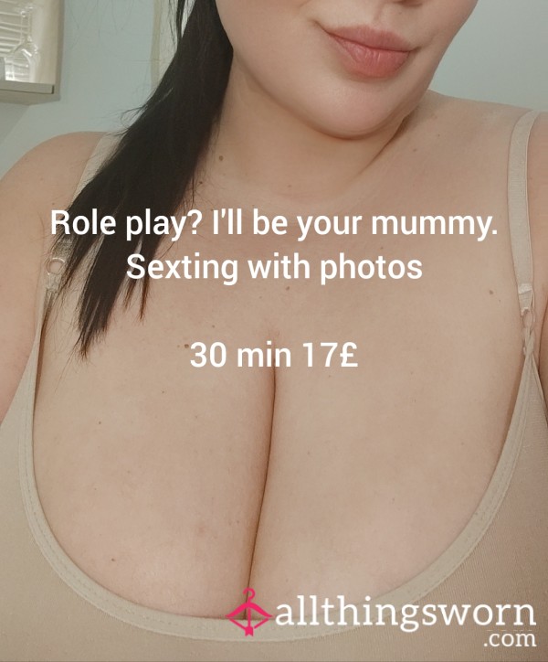 Role-play? I'll Be Your Mummy. S**ting With Photos