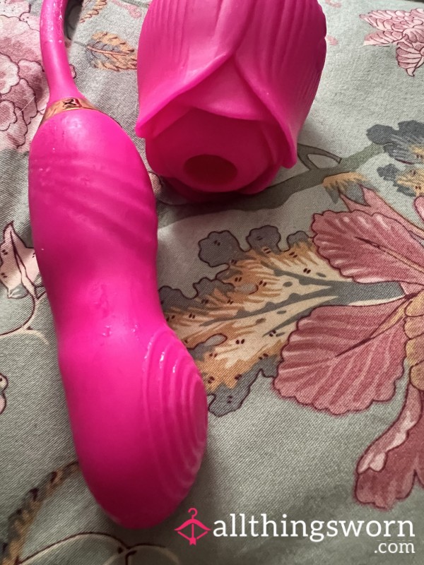 👿 Masterbation Video, With My Rose Toy!! 👿