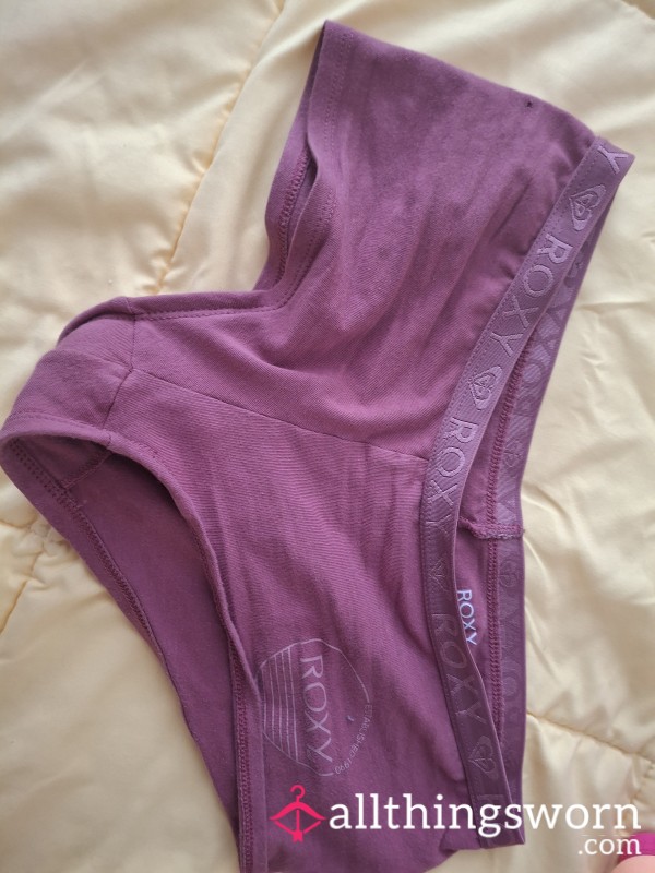 Size Small Roxy Boycut Panties. Worn For 24 Hours