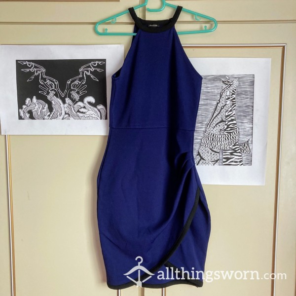 Royal Blue Skimpy Dress