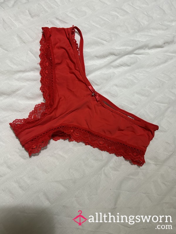 Ruby Red Thongs