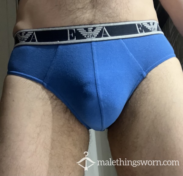 Rugby Alpha E & A Blue Briefs