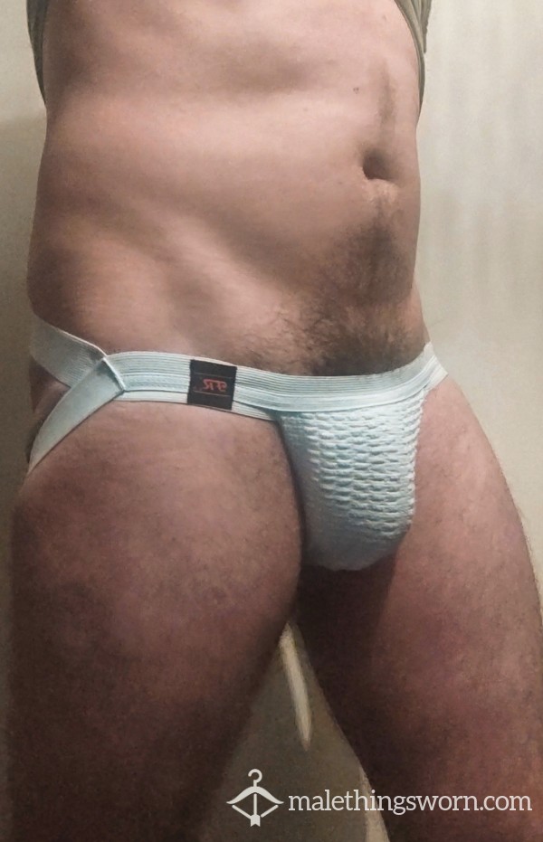 Rugged Retrostyle Jockstrap Worn And Loaded