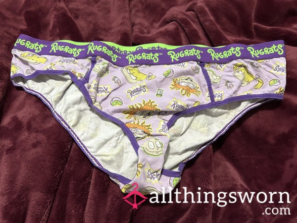 ~RUGRATS PURPLE COTTON CHEEKY PANTY~