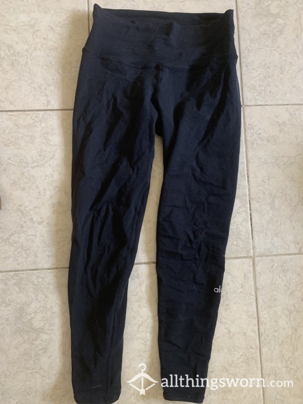 S Black Alo Brand Leggings, Worn Cross-country!