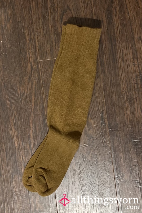 Coyote Brown Military Uniform Socks