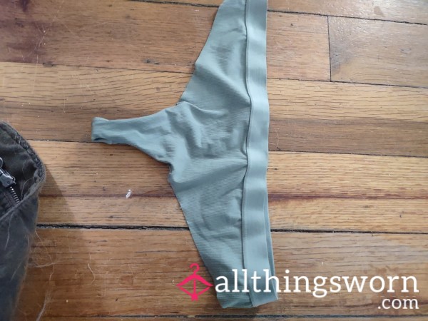 Sage Green Thong