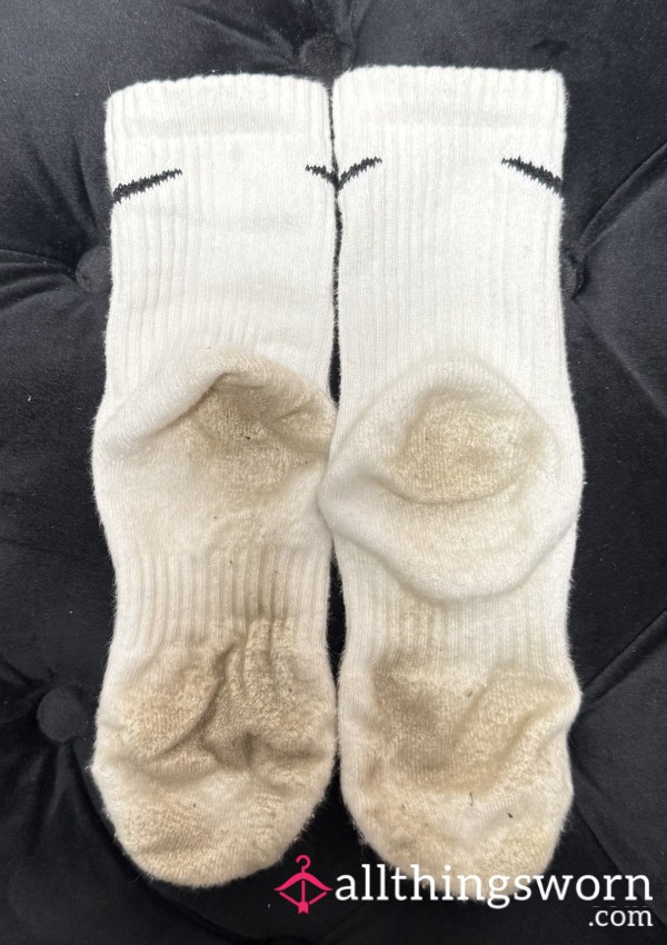 HALF PRICE NIKE Crew Socks Worn For 3 Days