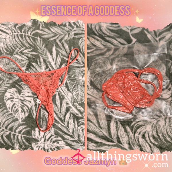 Salsa-Soaked Thong 💃🏽 Infused With My Heat & Essence – Sealed Fresh For You