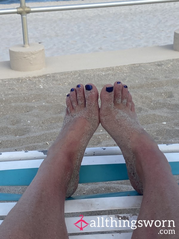 Sandy Beach Feet☀️🏝️