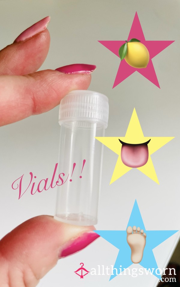 Sandy’s Special Vials