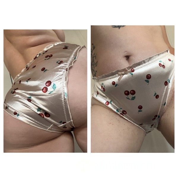 Satin Cherry Panties