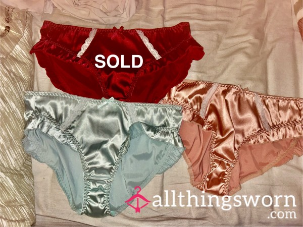 Satin Full Back Panties