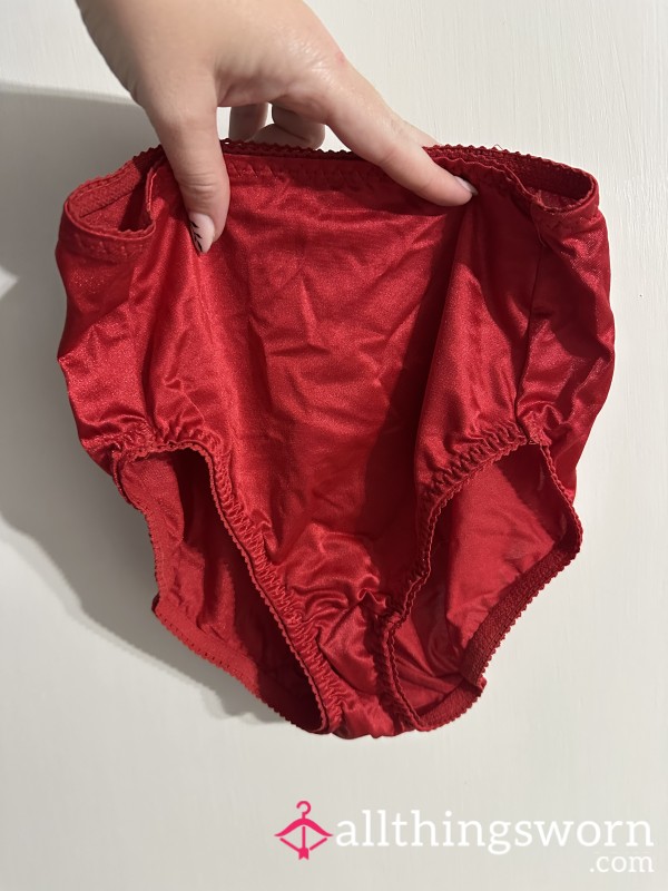 Satin Granny Panties