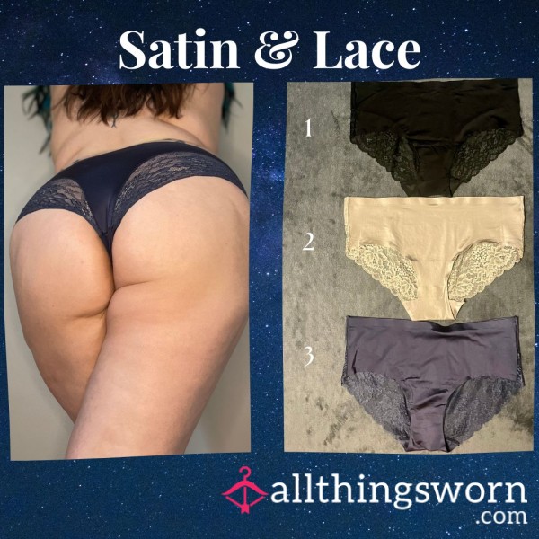 Satin & Lace Full-Back