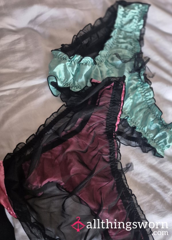 Satin Panties Size L