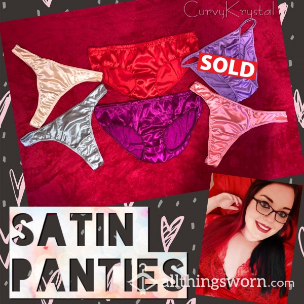 Satin Panties & Thongs