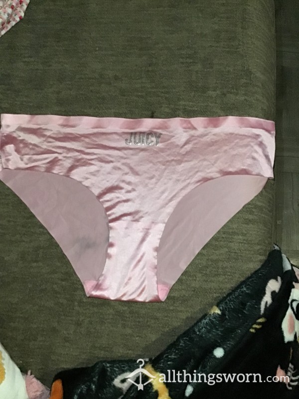 Satin Pink Panties